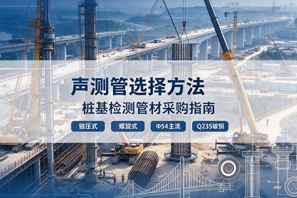 商南声测管选型标准